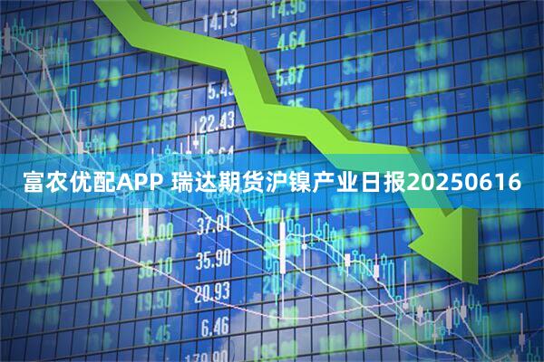 富农优配APP 瑞达期货沪镍产业日报20250616